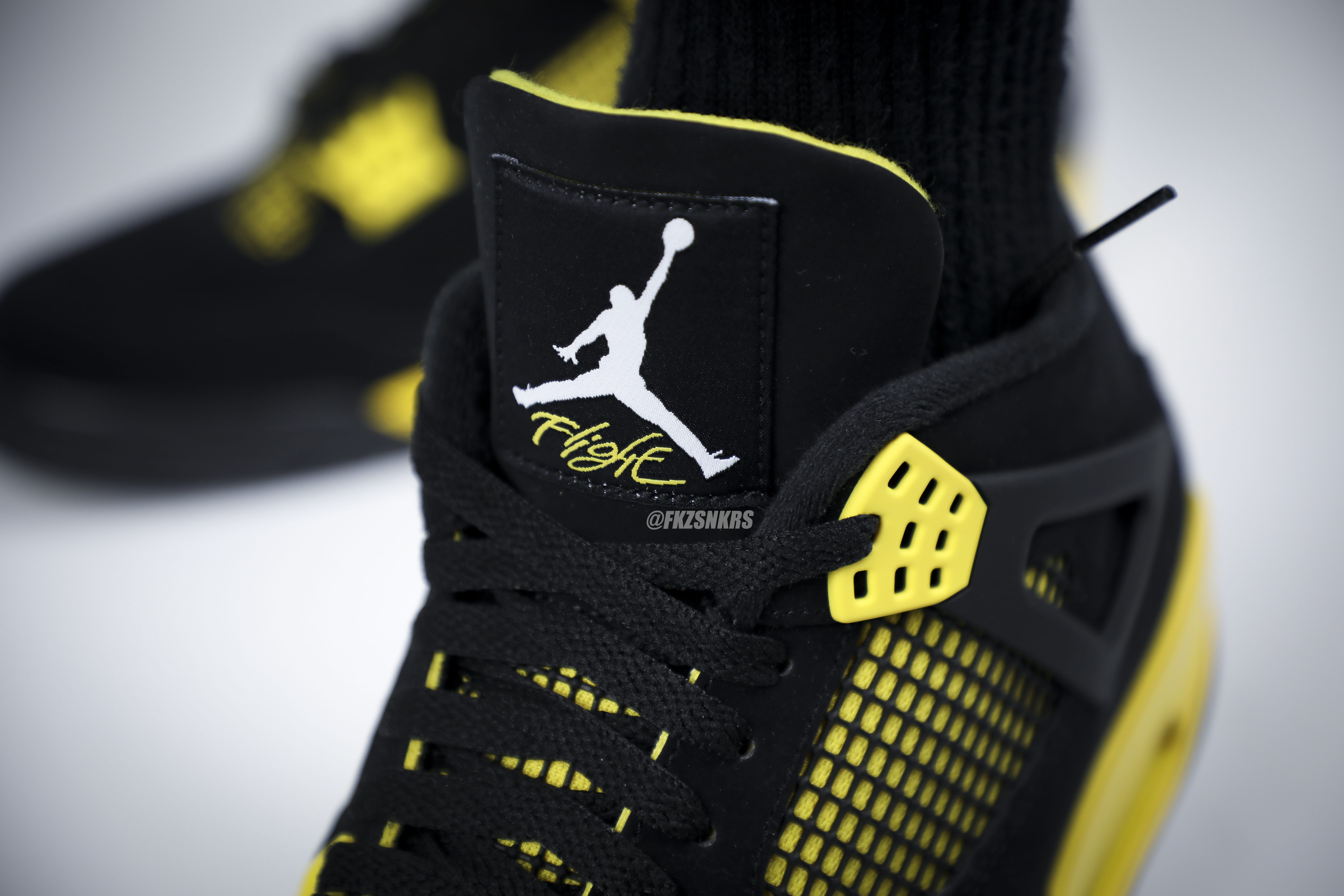 Air Jordan 4 Retro Thunder 2023 (LN5 A1 Batch)