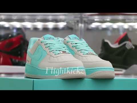 Custom Tiffany x Air Force 1 White Blue