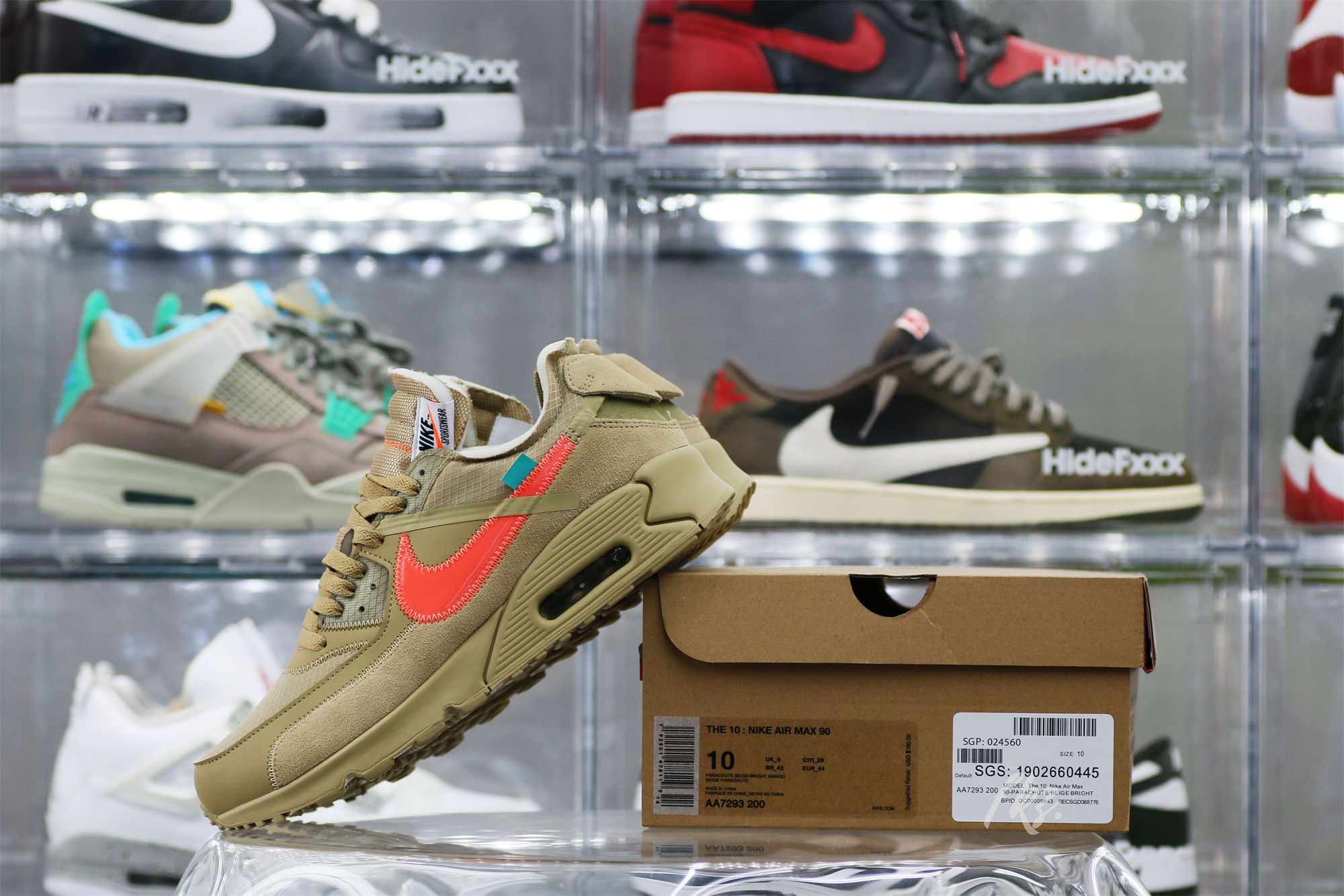 Off-White x Nike Air Max 90 “Desert Ore” 2019