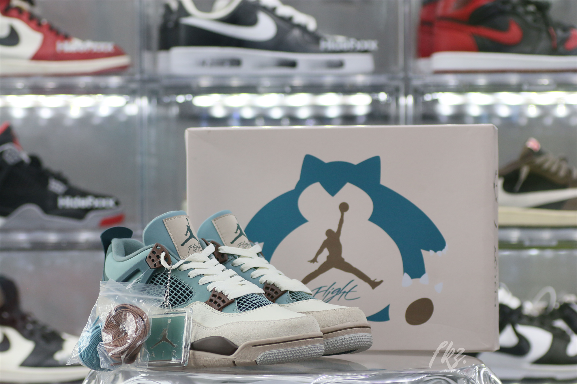 Air Jordan 4 Snorlax Custom