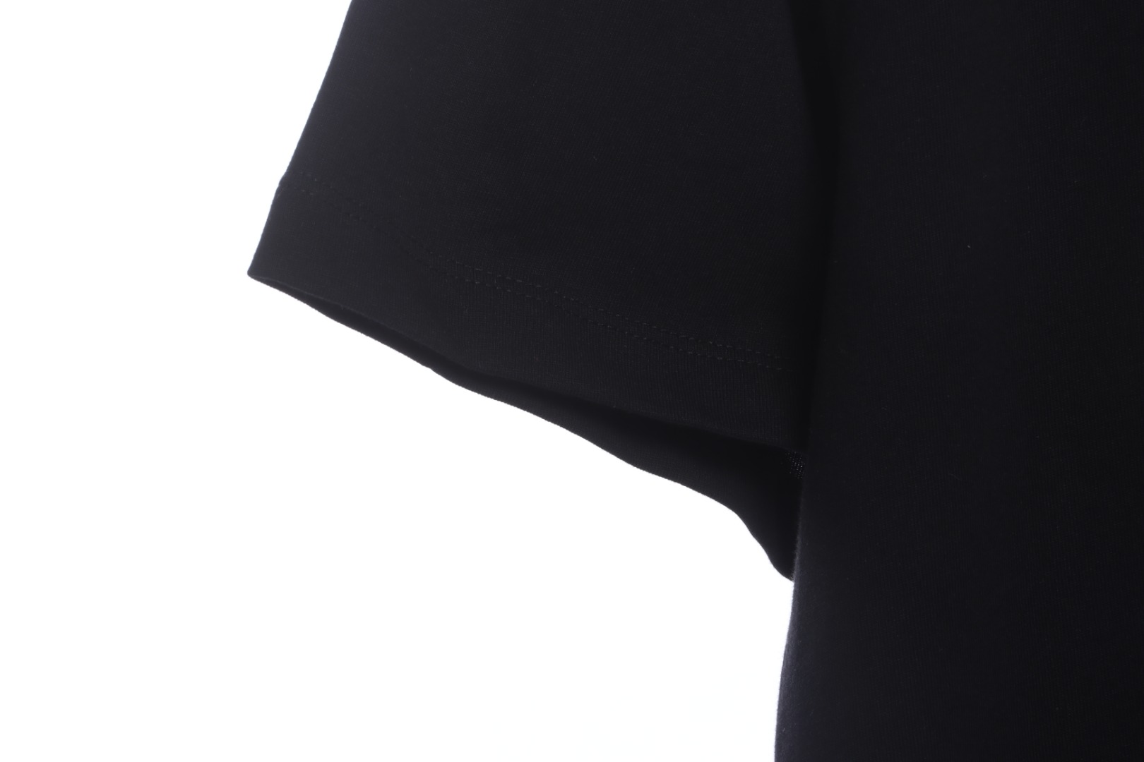 OW reverse letter slogan short sleeves