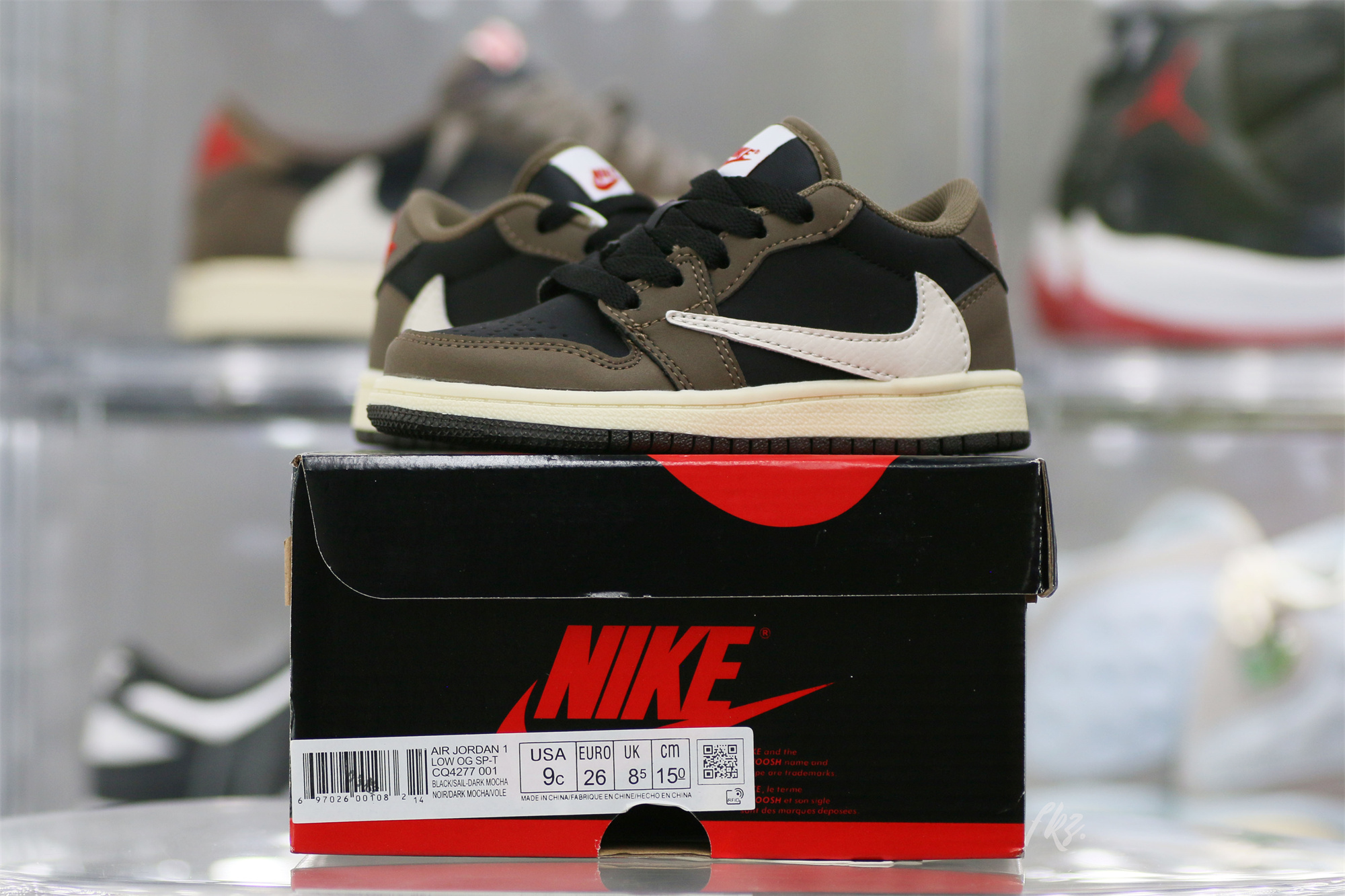 Travis Scott X Air Jordan 1 Low ‘Cactus Jack’ Kid