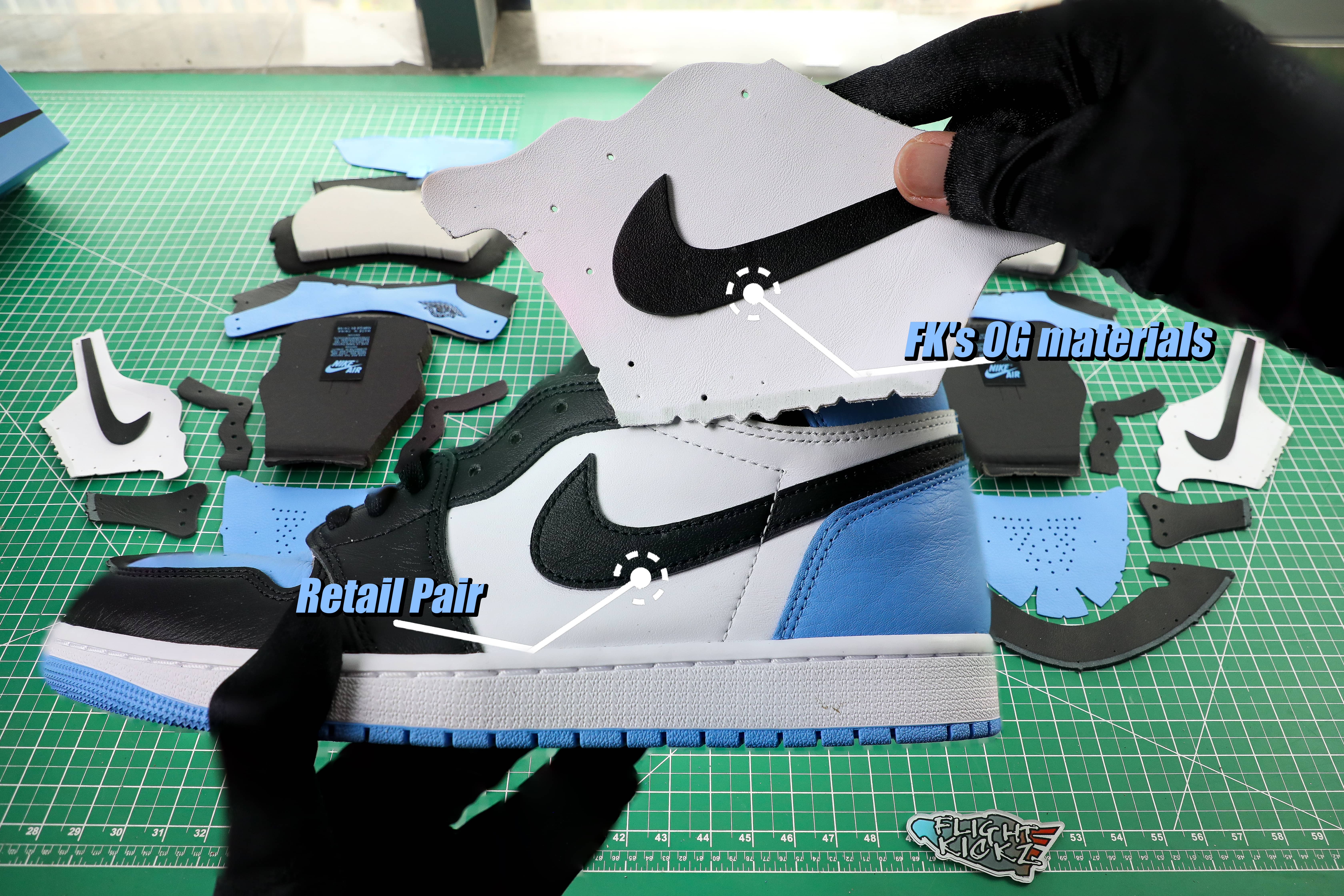 Air Jordan 1 Retro High OG University Blue UNC 2023 (LN5 A1 Batch)