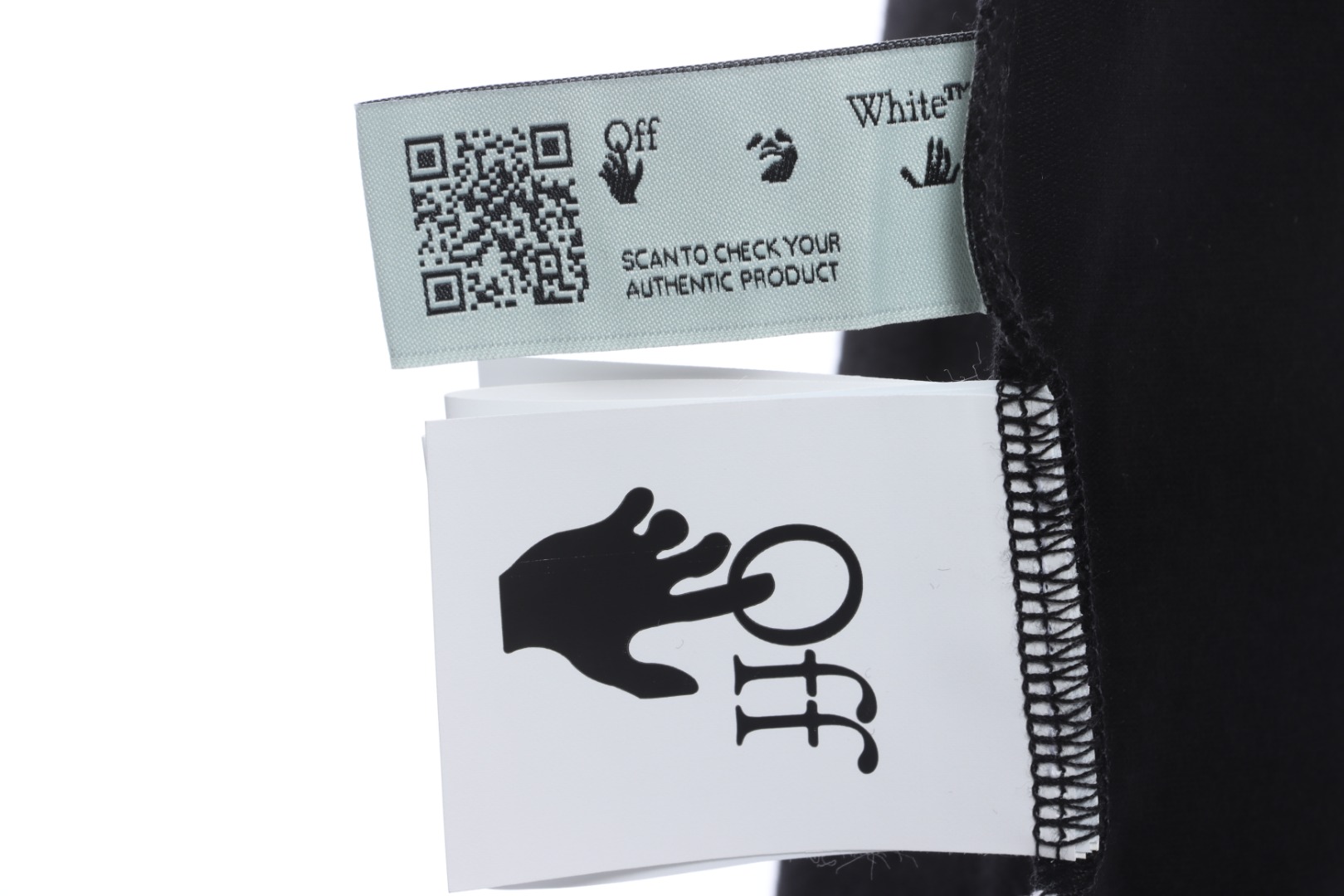 OW colorful religious print short sleeves