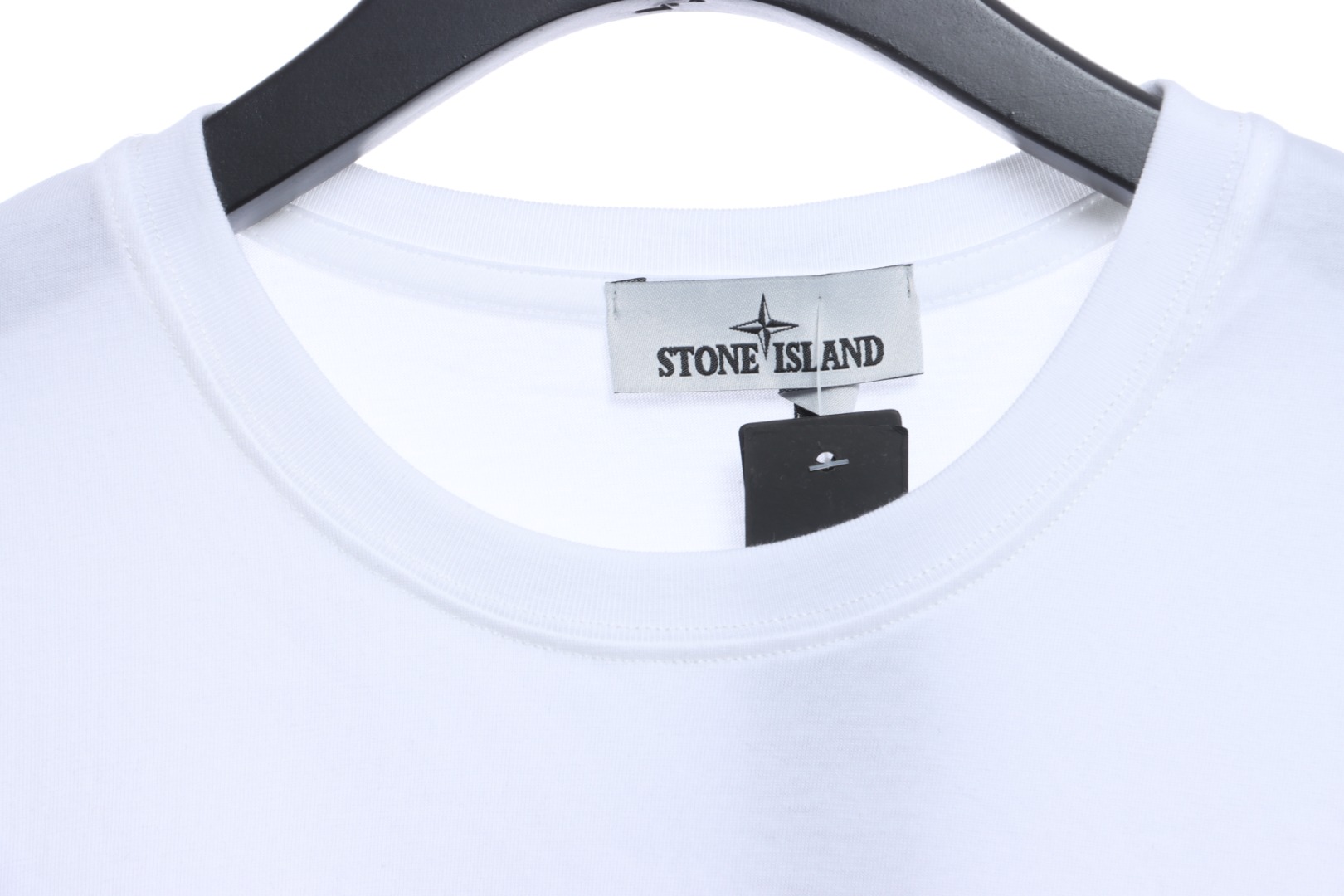 Stone Island Grid Compass Print Short Sleeve