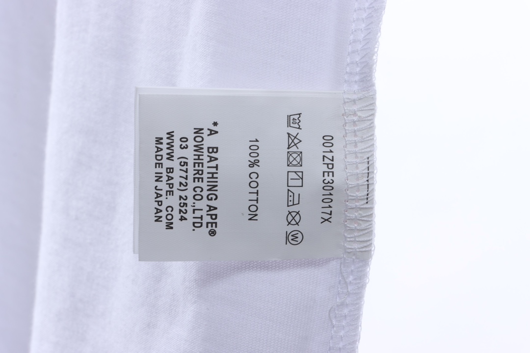 BAPE ape head crazy world series short sleeves