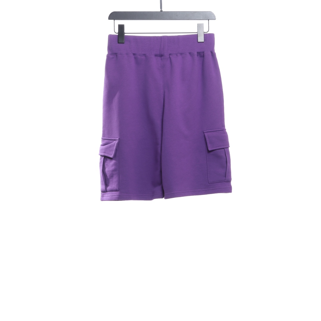 BAPE ape-man printed shorts