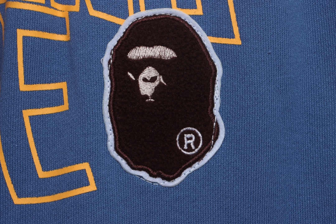 BAPE ape-man printed shorts