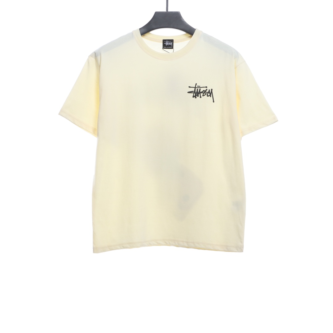 Stussy dice printing short-sleeved