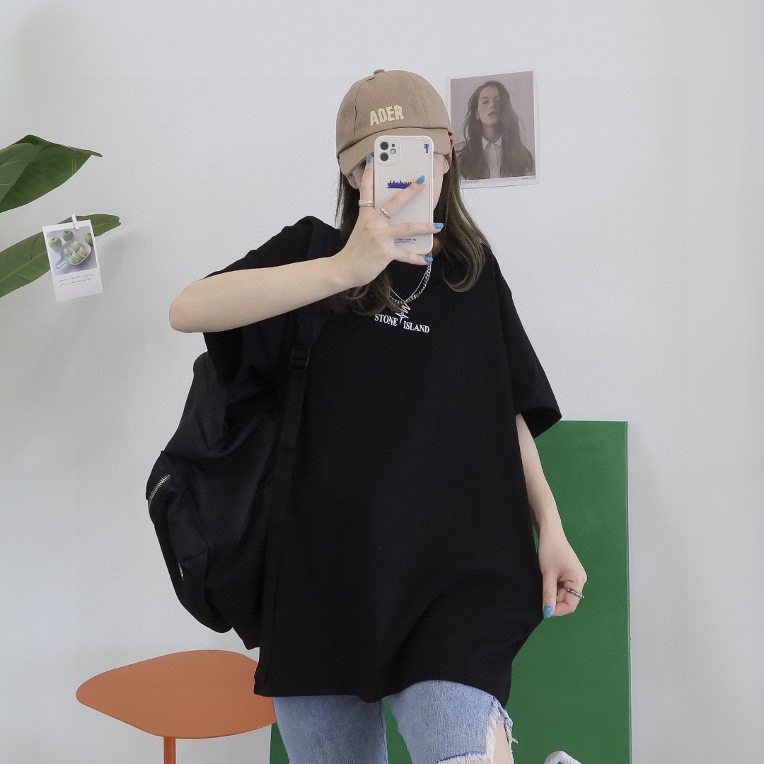 Stone Island Stone island ruins compass printing short sleeves