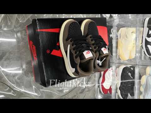 Travis Scott X Air Jordan 1 Low ‘Cactus Jack’ Kid