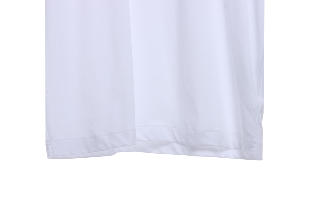 OW Environmental Protection Ink hand-painted graffiti short sleeves