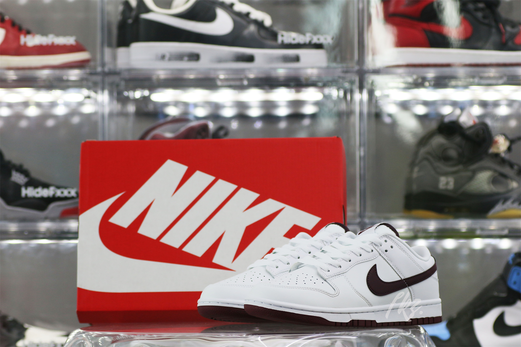 Nike Dunk Low Retro White Night Maroon