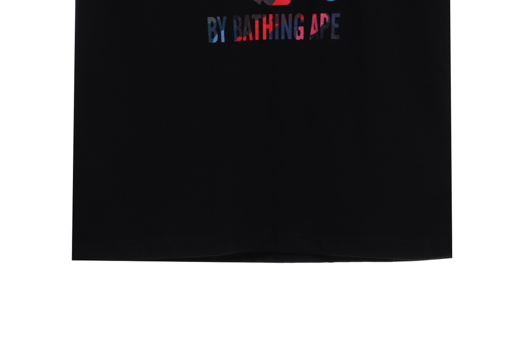 BAPE ape head multicolor block camouflage short sleeves