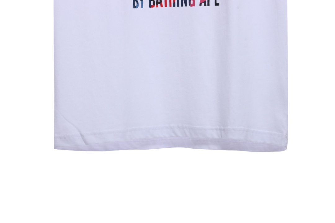 BAPE ape head multicolor block camouflage short sleeves