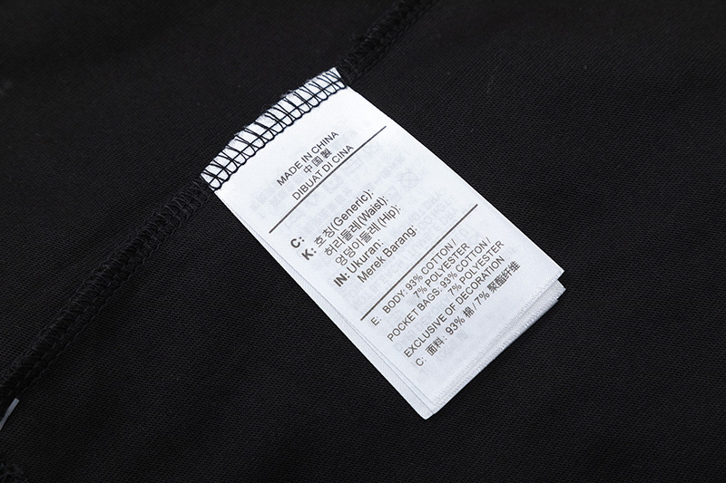 Travis Scott Flame printing water drill round collar and short sleeves