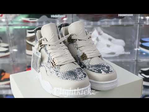 Air Jordan 4 Retro Premium Snakeskin