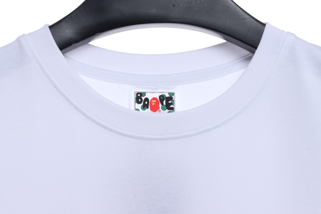 BAPE reverse ape initials printing short sleeves