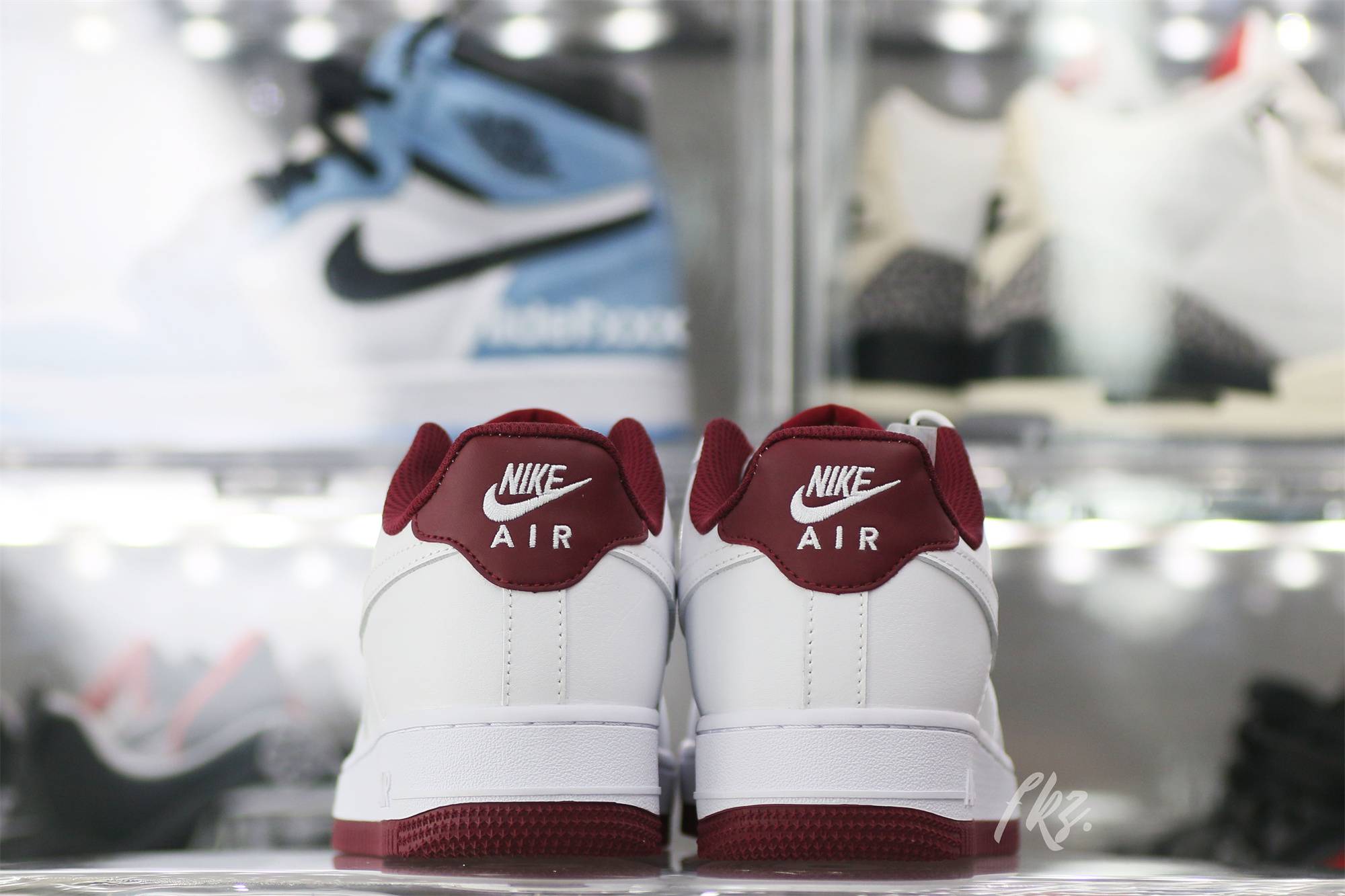 Nike Air Force 1 Low ’07 White Dark Beetroot