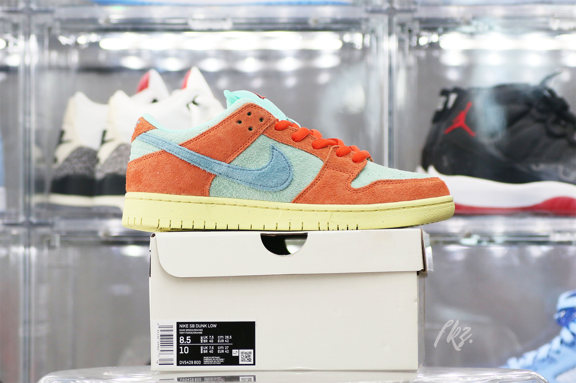 Nike SB Dunk Low Orange/Noise Aqua 2023