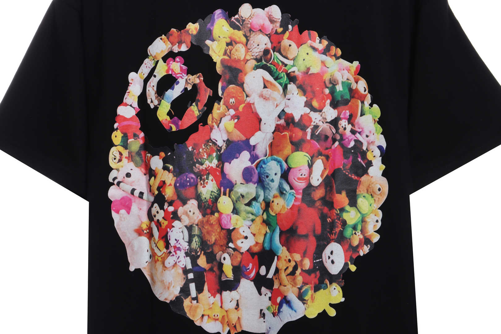 Stussy Colored Graffiti Doll Short Sleeve T-Shirt