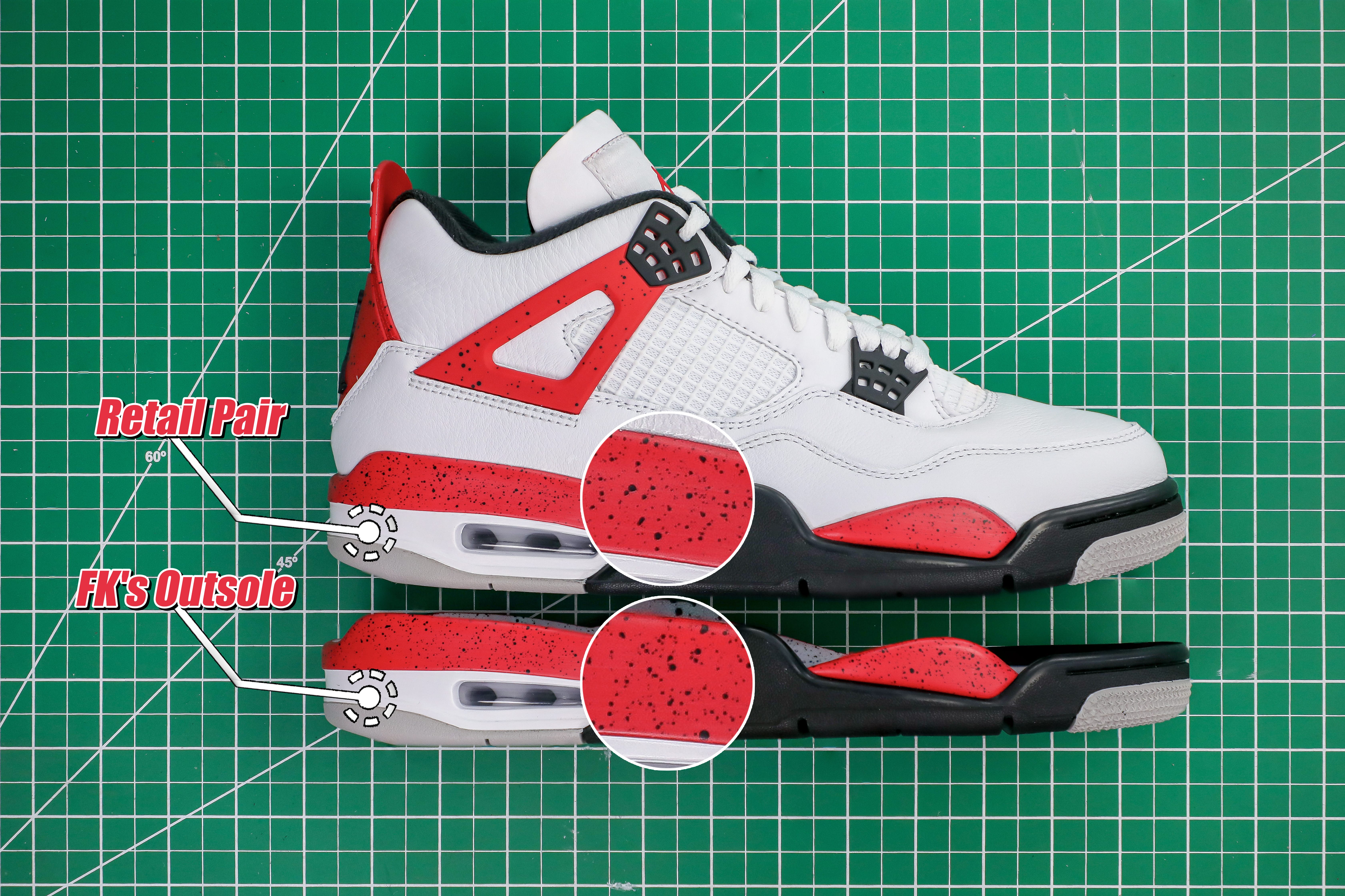 Air Jordan 4 Red Cement 2023 (LN5 A1 Batch)