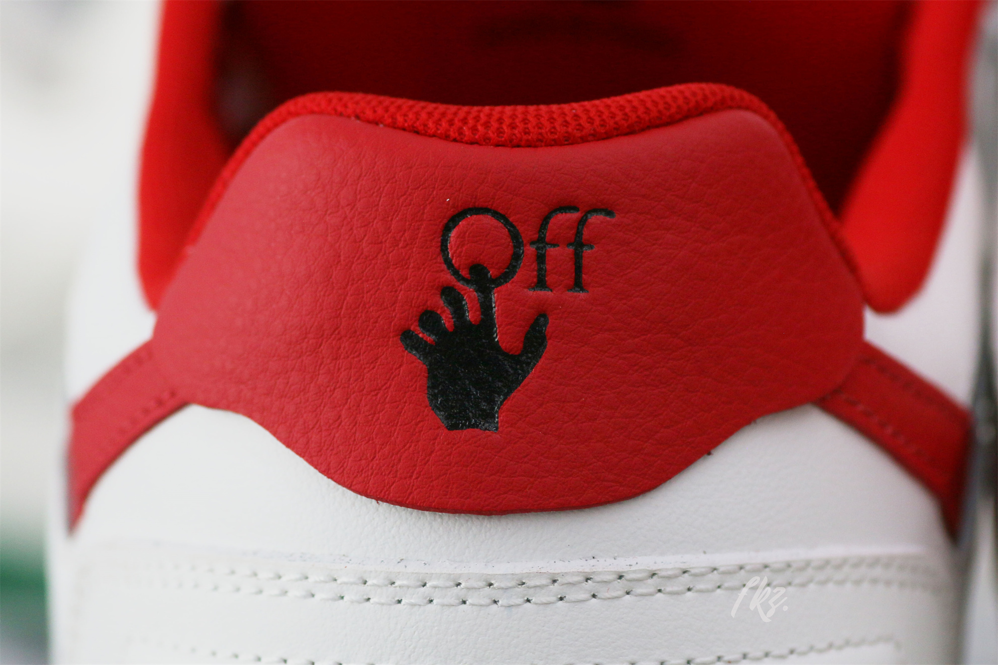 Off-White White Red Out Of Office Sneaker