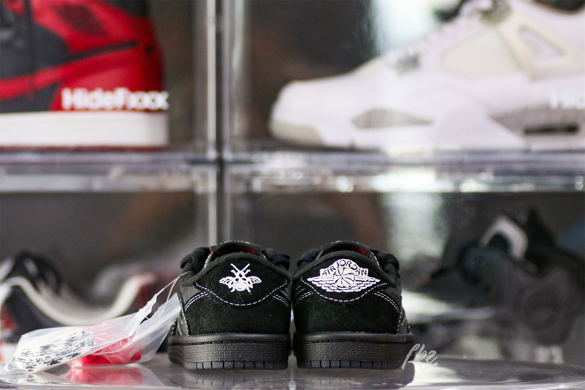 Travis Scott x Jordan 1 Retro Low OG SP Black Phantom Kid (LN5 A1)