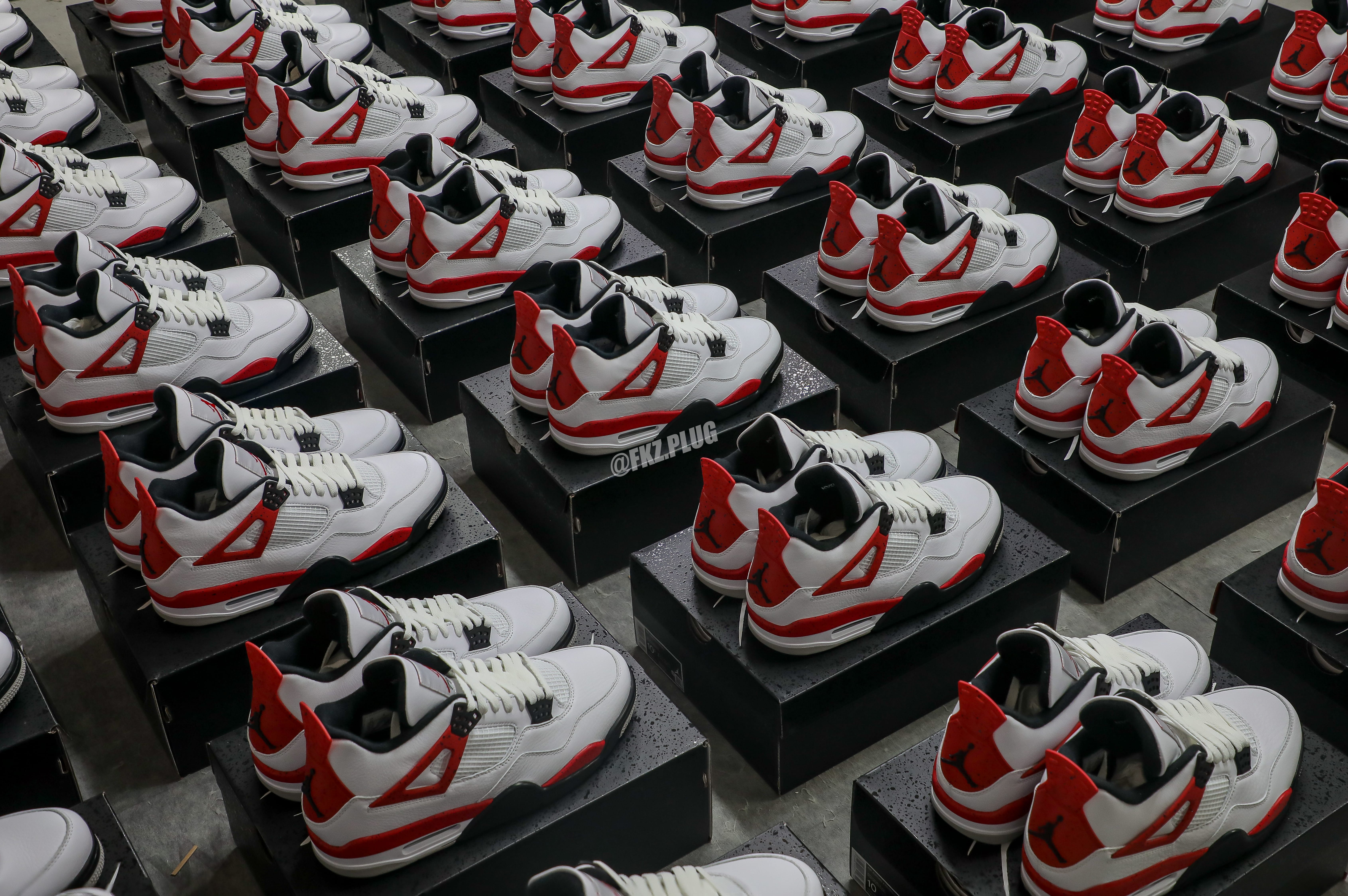 Air Jordan 4 Red Cement 2023 (LN5 A1 Batch)
