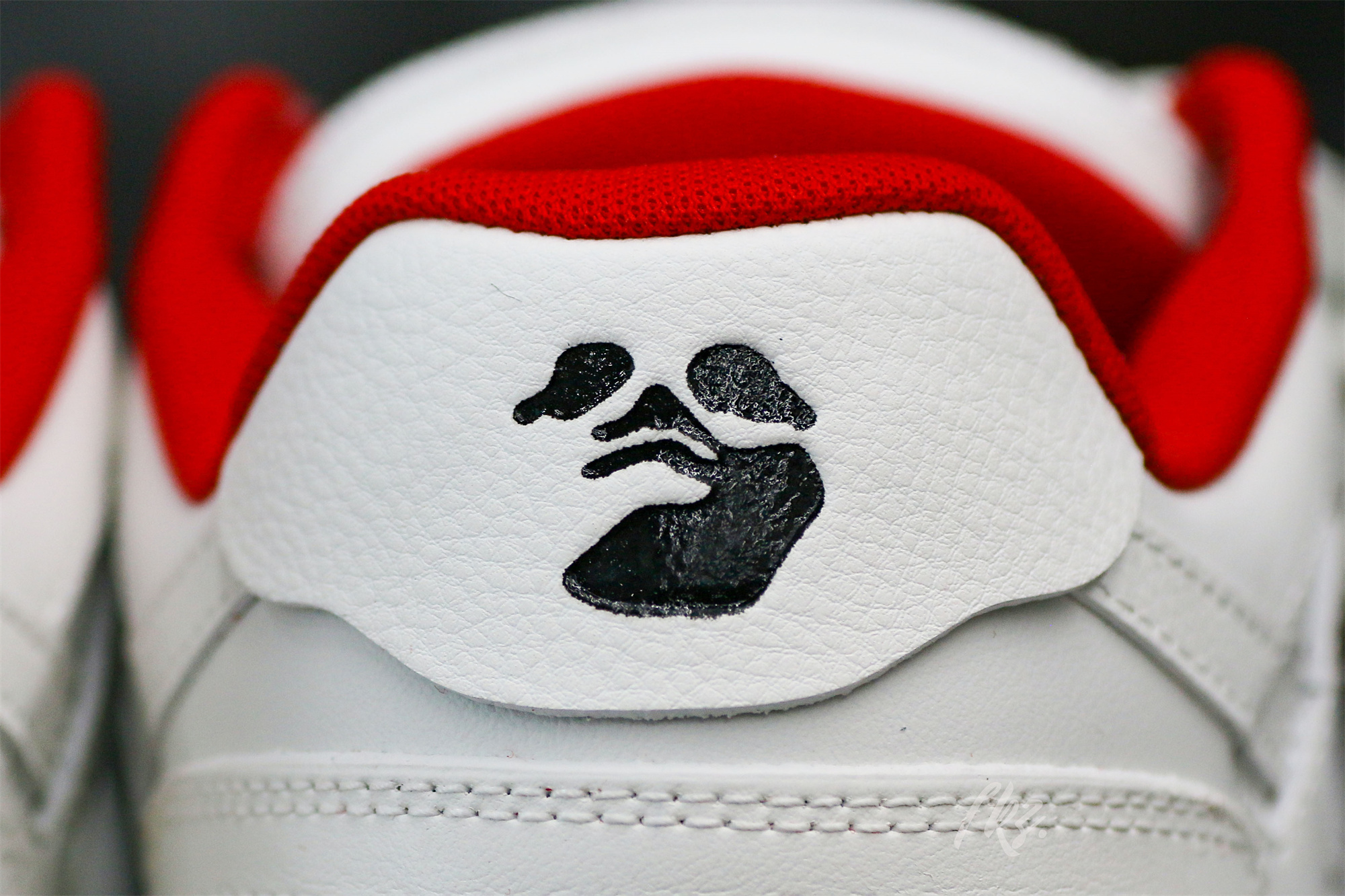 OFF-WHITE White & Red Out of Office ‘OOO’ sneakers