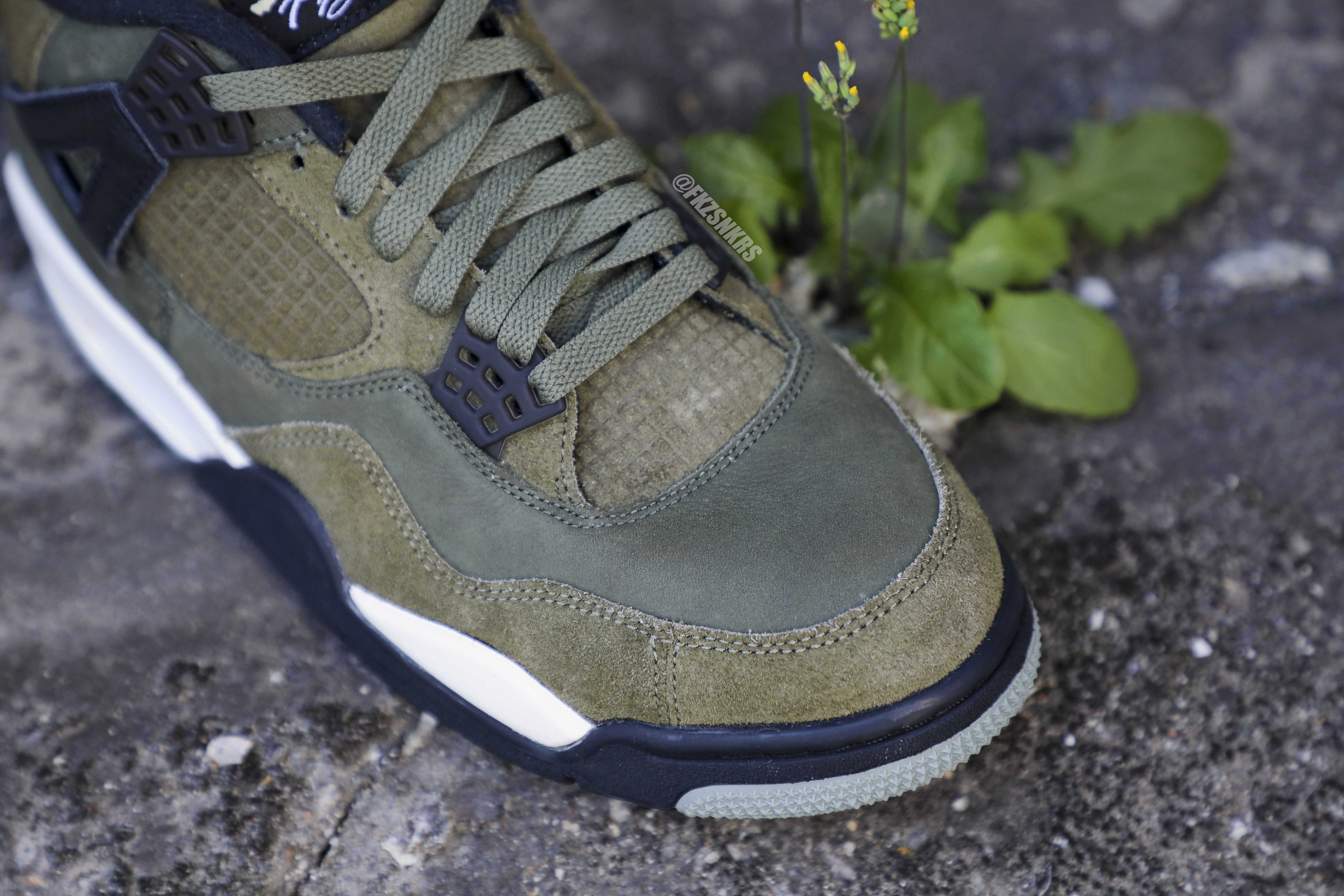 Air Jordan 4 Retro SE Craft Medium Olive (LN5 A1)