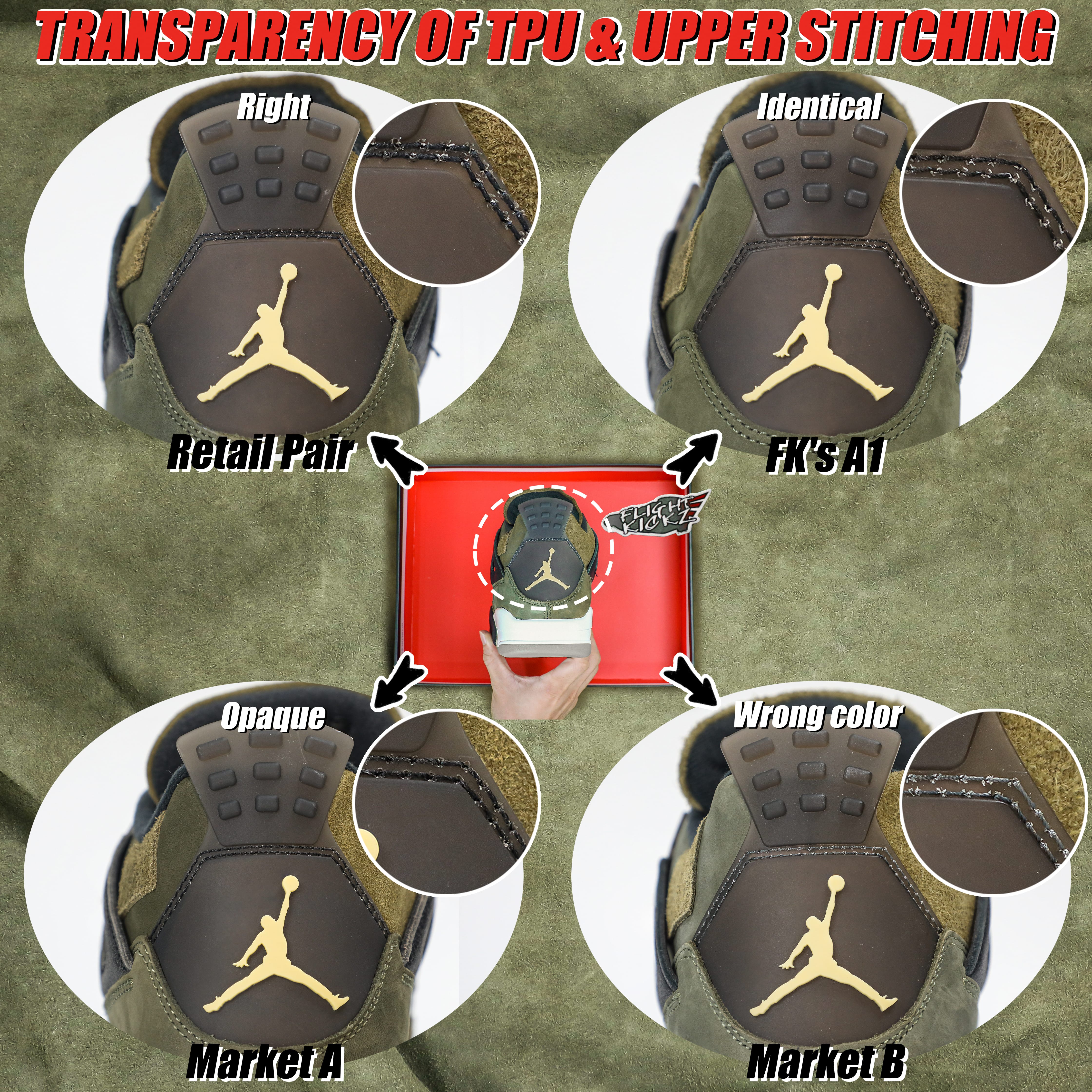 Air Jordan 4 Retro SE Craft Medium Olive (LN5 A1)