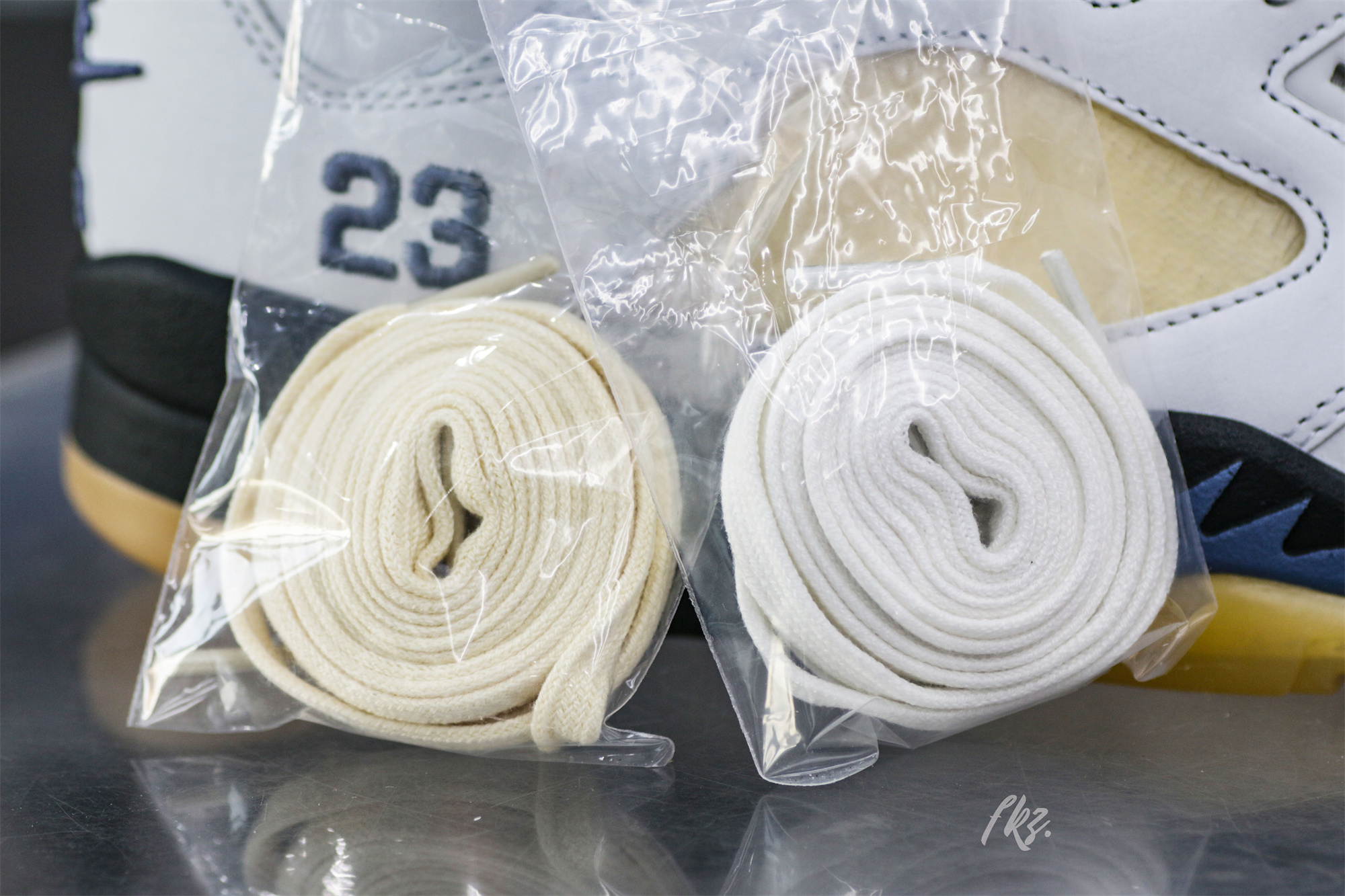 A Ma Maniere Air Jordan 5 SP Photon Dust/Diffused Blue WMS(LN5 A1)