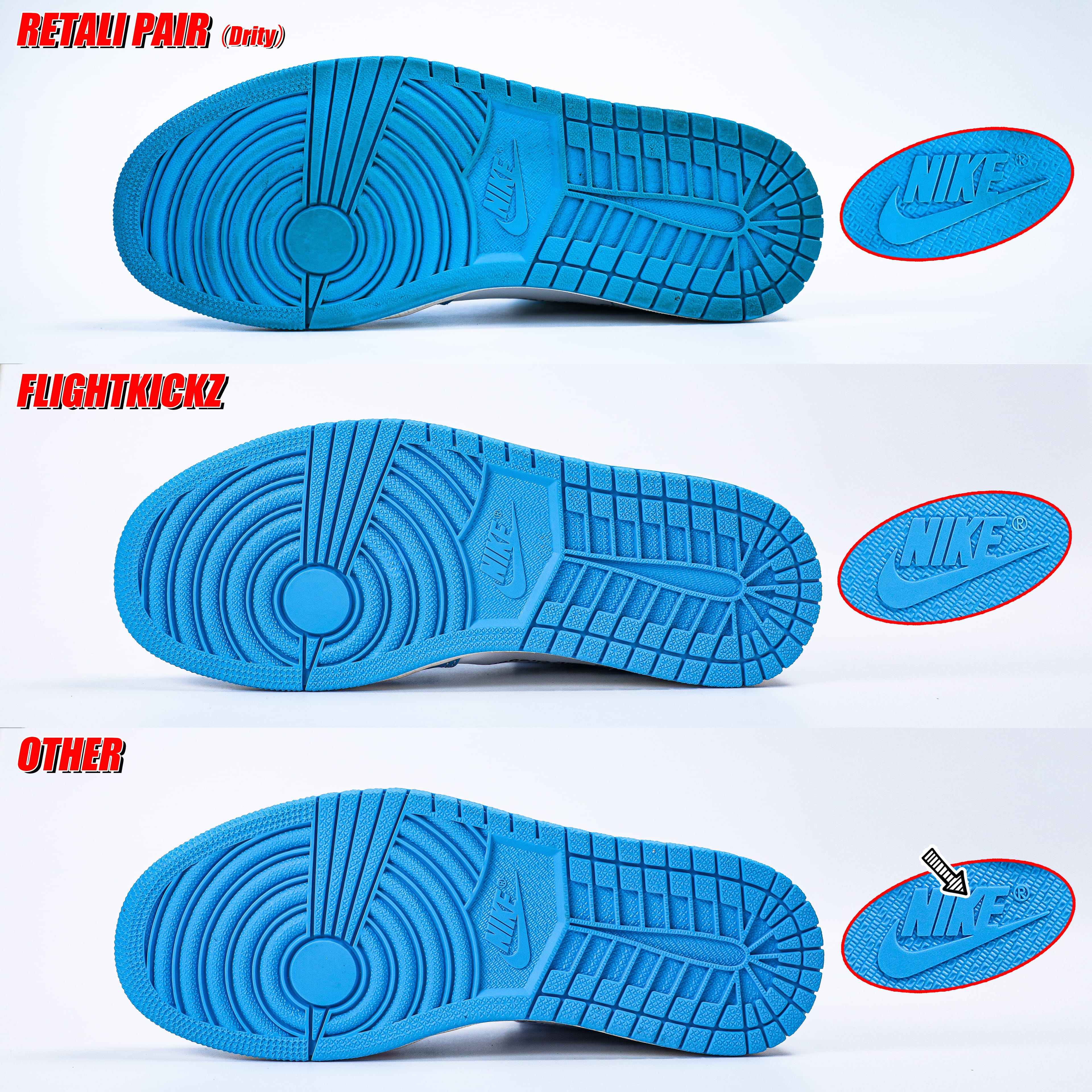 Off white X Air Jordan 1 UNC NRG 2018 (LN5 A1 Batch)