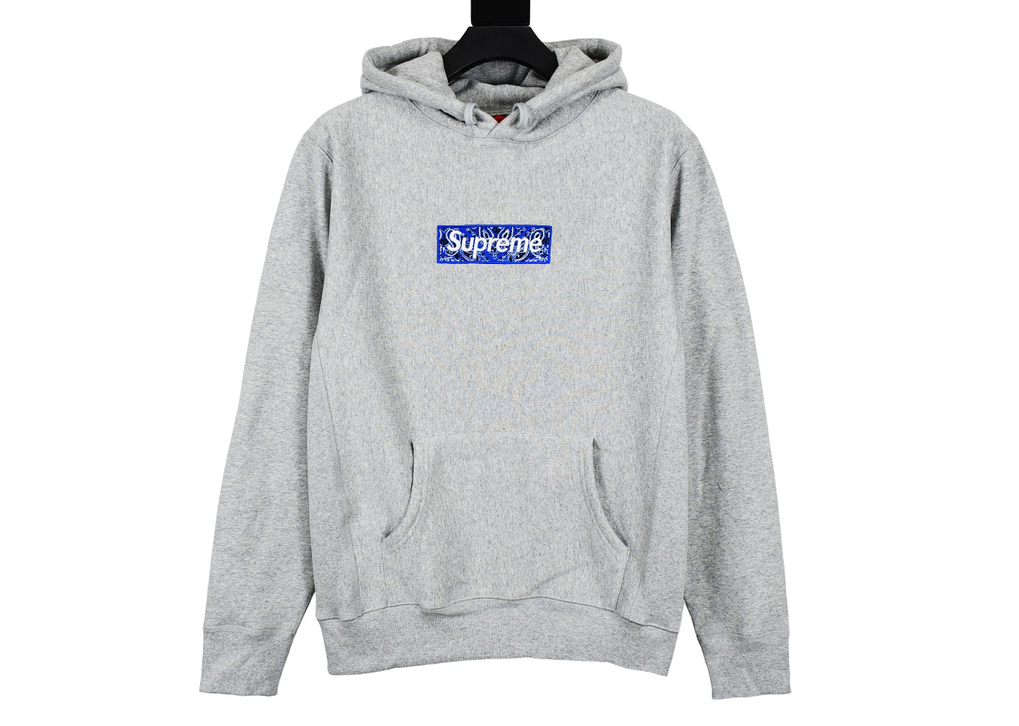 Suprem3 FW19 Week 16 Bandana Box Logo Hooded Sweatshirt