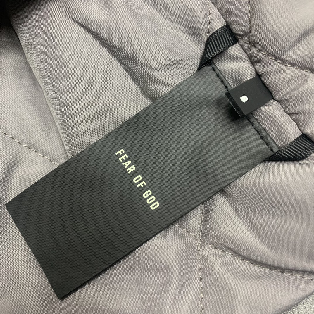 Fear of God F0G Heavyweight and Superb Black Suede Shirt Jacket