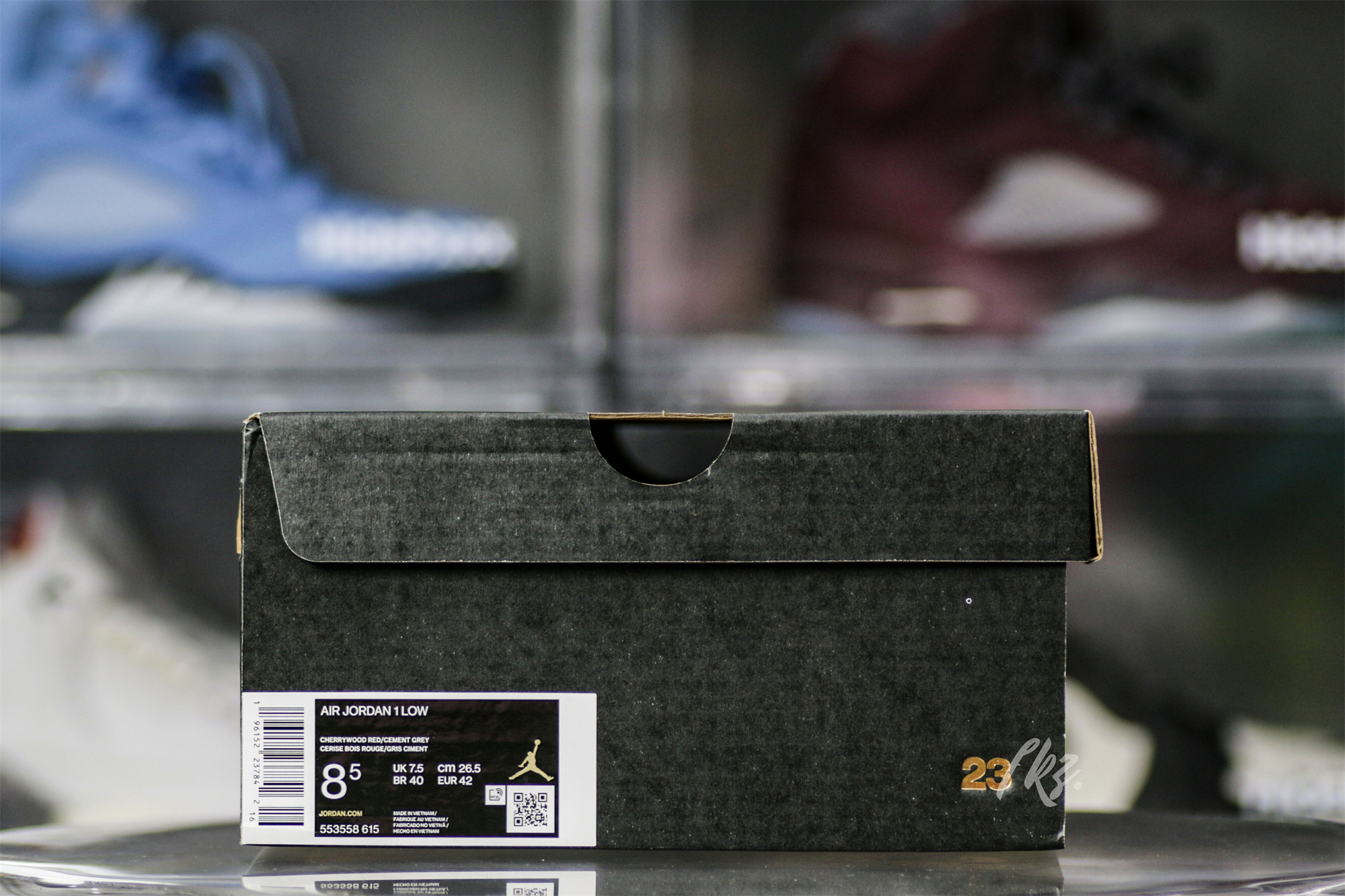 Air Jordan 1 Low Retro White Bordeaux 2022