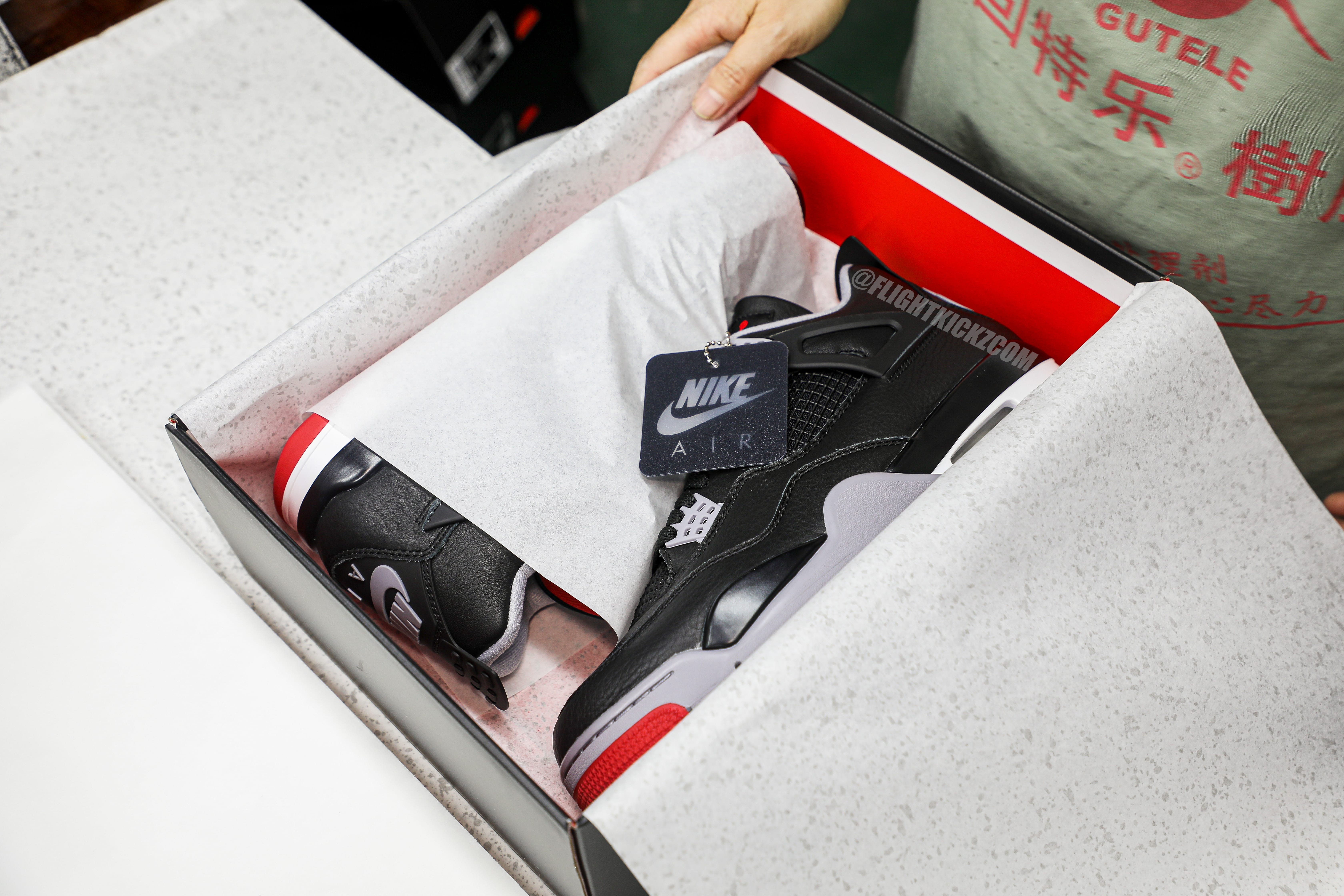 Air Jordan 4 Retro Bred Reimagined 2024 (LN5 A1 Batch)