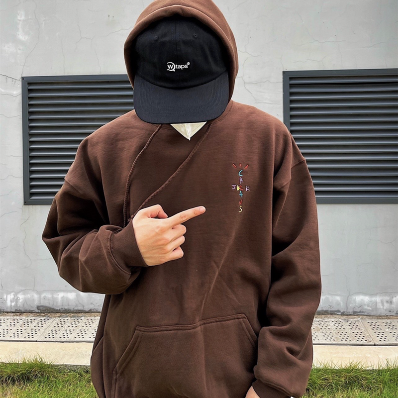 Travis Scott Cactus Jack x Mcdonald Brown Hoodie