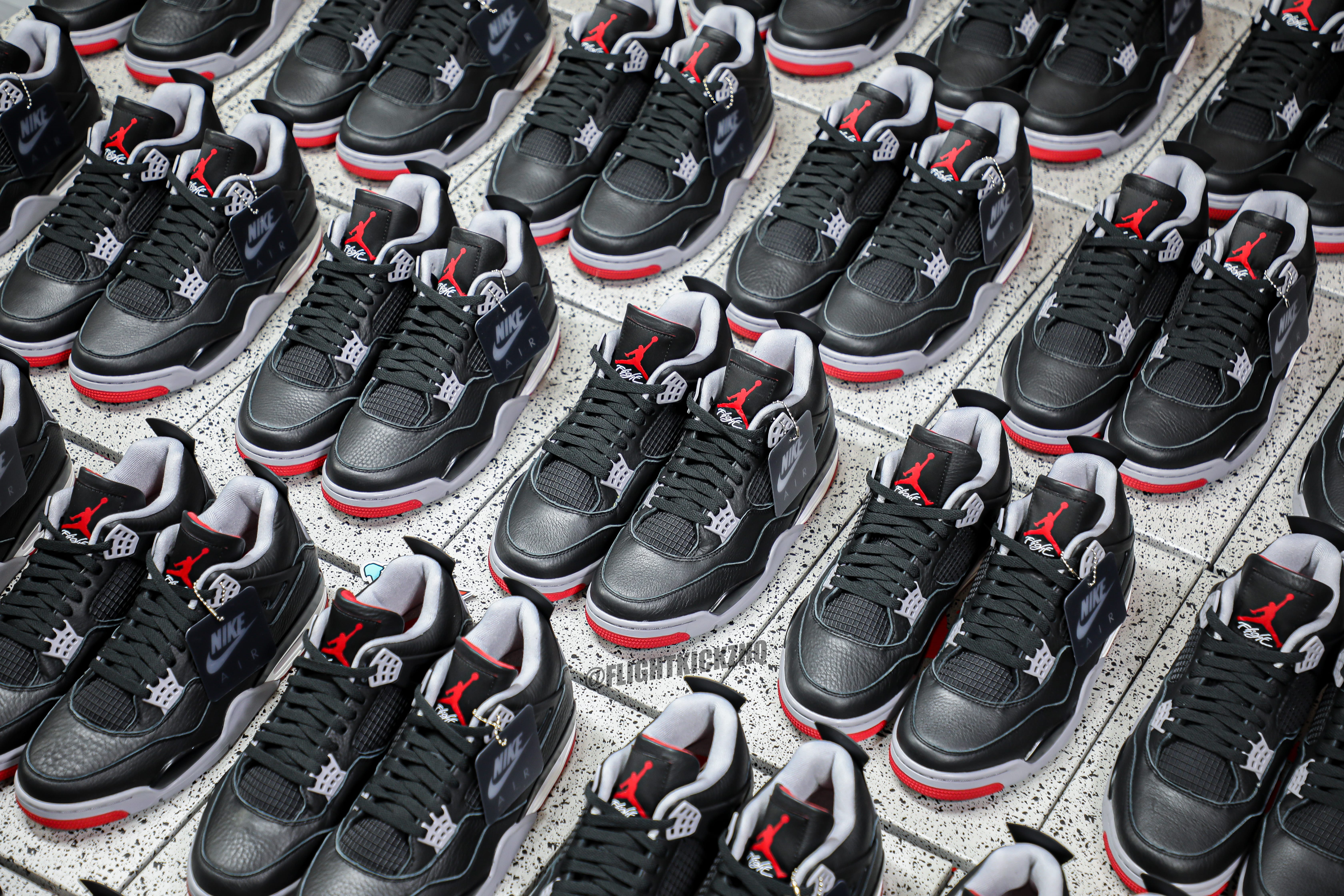 Air Jordan 4 Retro Bred Reimagined 2024 (LN5 A1 Batch)