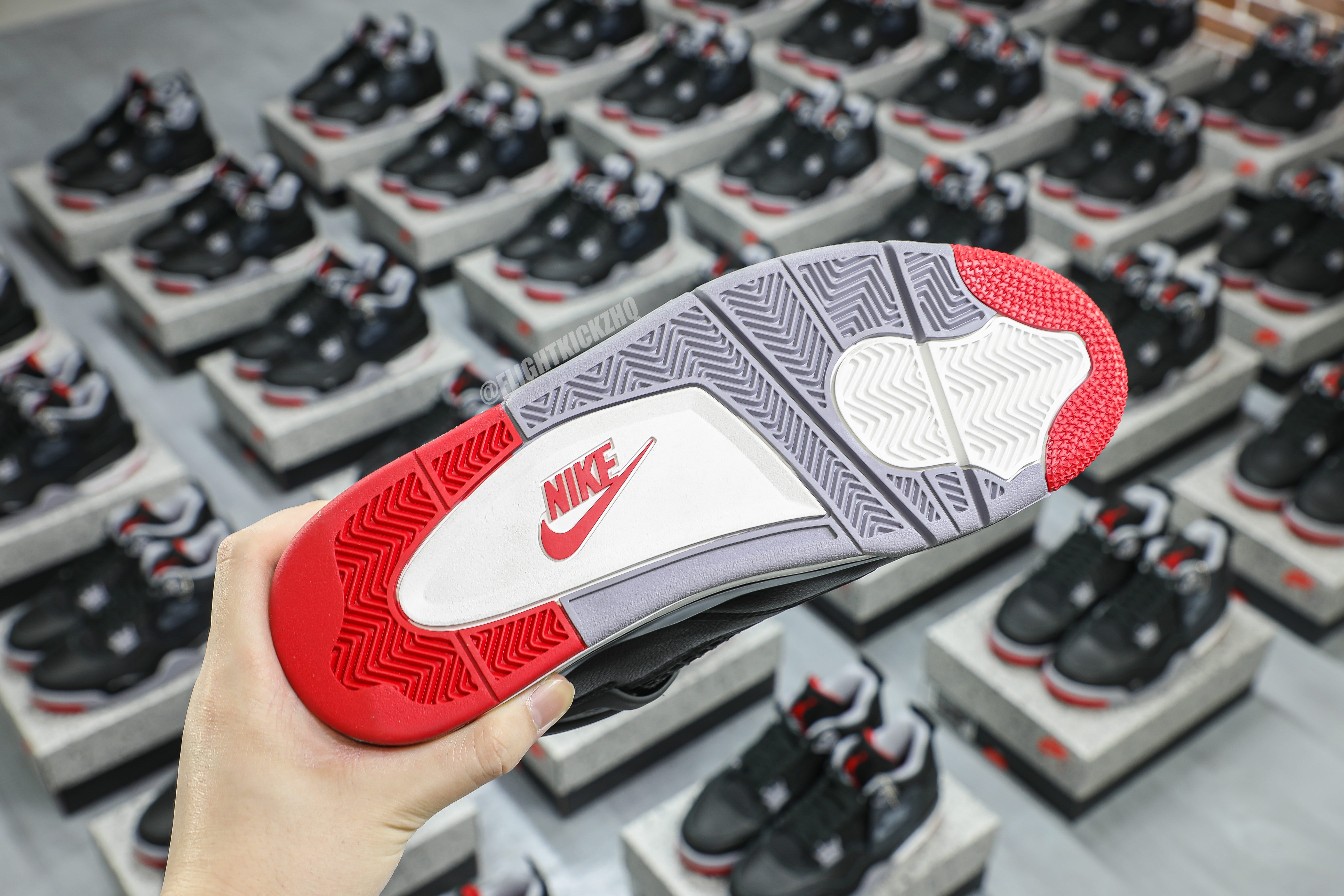 Air Jordan 4 Retro Bred Reimagined 2024 (LN5 A1 Batch)