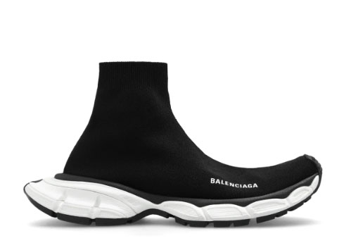 Balenciag* 3XL Sock Sneaker ‘Black White’