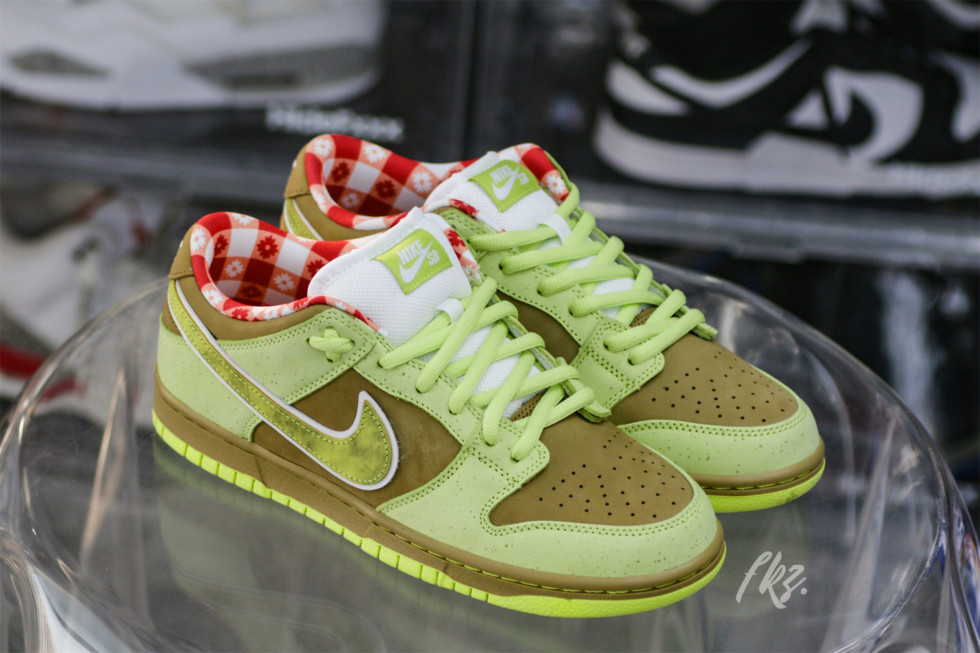 Nike SB Dunk Low Dunk Lobster Green Brown