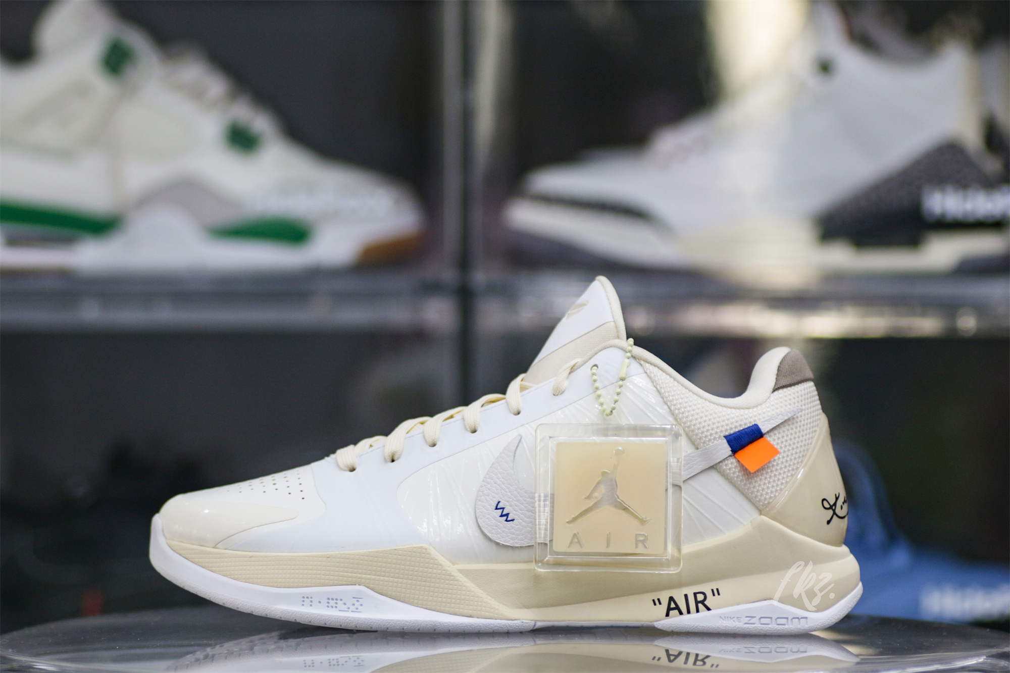 Off White x Nike Zoom Kobe 5 Custom Shoes(A1 Batch)