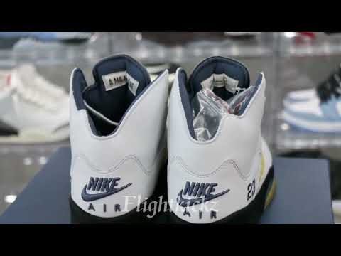 A Ma Maniere Air Jordan 5 SP Photon Dust/Diffused Blue WMS(LN5 A1)