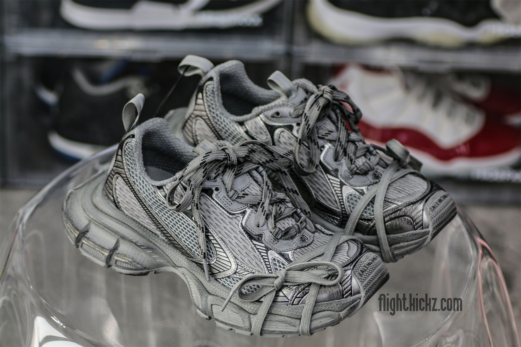 Balenciag* 3XL Sneaker ‘Worn‑Out ‑ Gray’