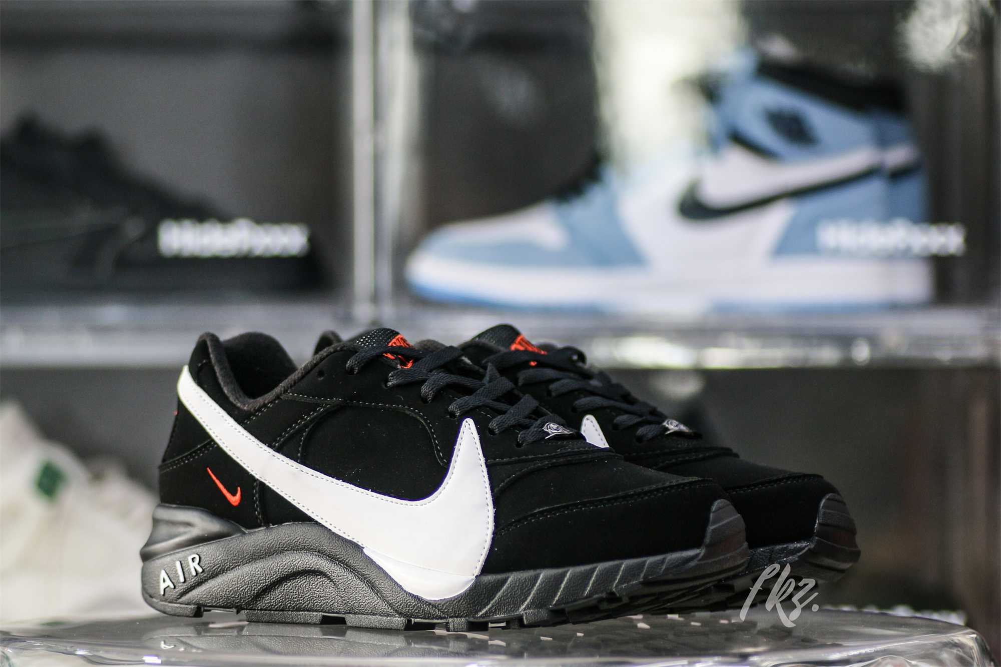 Nike Air Grudge Leather Black White