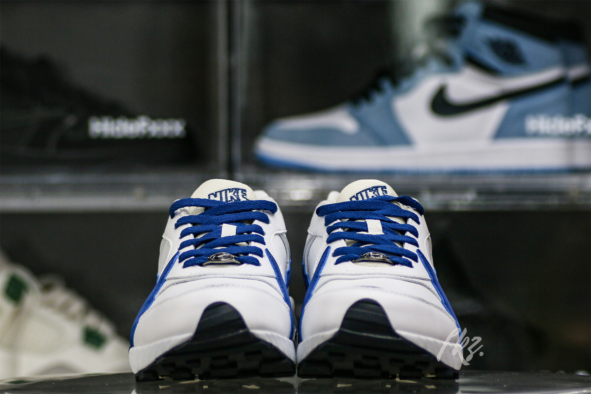 Nike Air Grudge Leather White Blue