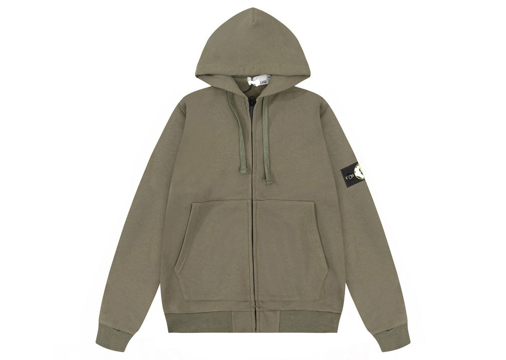 Stone Island Basic Functional Unisex Coat/Jacket with a compass badge