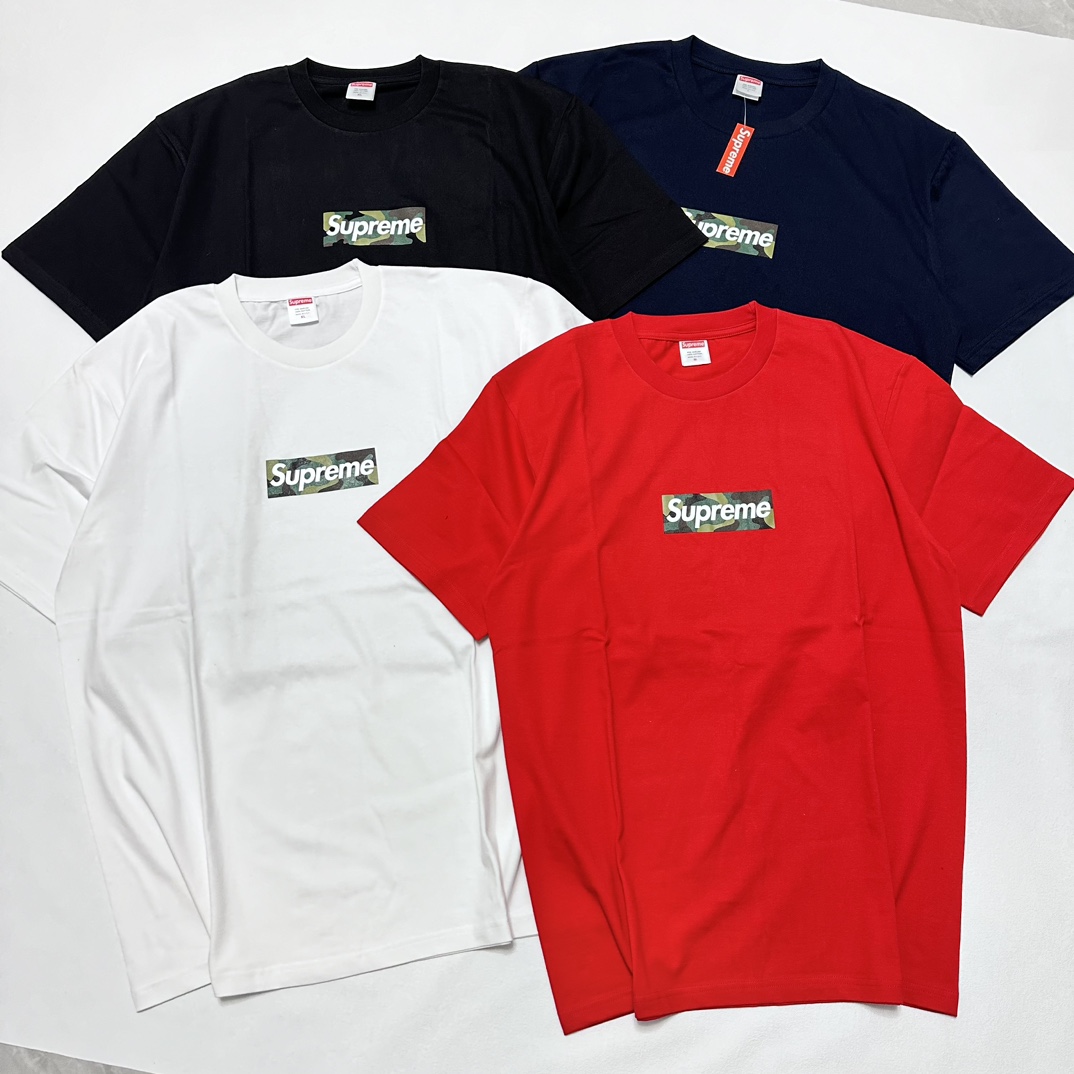 Suprem3 Camo Box LogoTee (4 Colors)